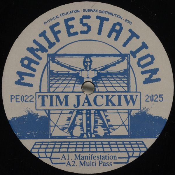 Tim Jackiw — Manifestation EP vinyl cover