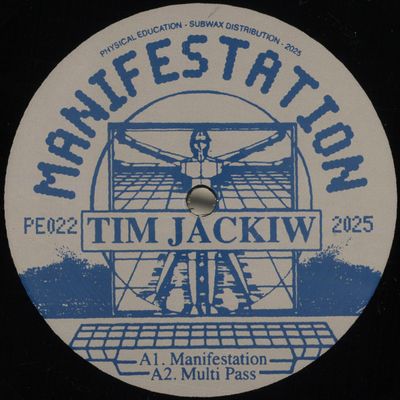Tim Jackiw — Manifestation EP vinyl cover