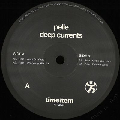 Pelle — Deep Currents vinyl cover