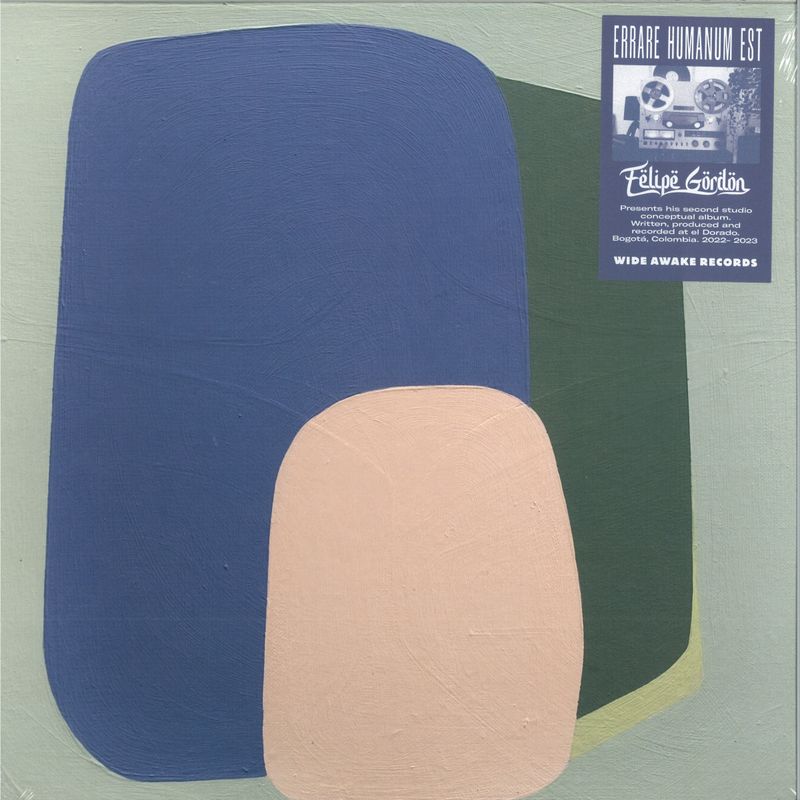 Felipe Gordon — Errare Humanum Est LP 2x12" vinyl cover
