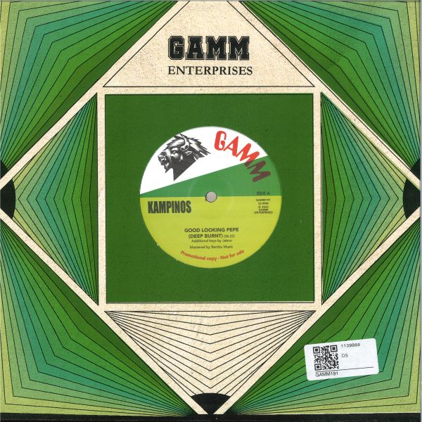Kampinos — GOOD LOOKING PEPE vinyl cover