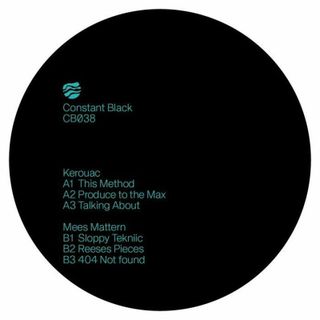 Kerouac, Mees Mattern — Constant Black 38 vinyl cover