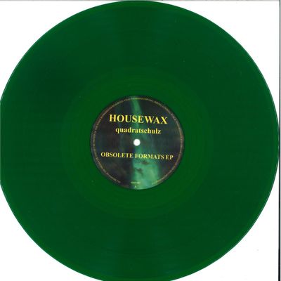 Quadratschulz — Obsolete Formats Ep vinyl cover