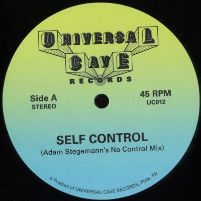 Adam Stegemann/Universal Cave — Self Control vinyl cover