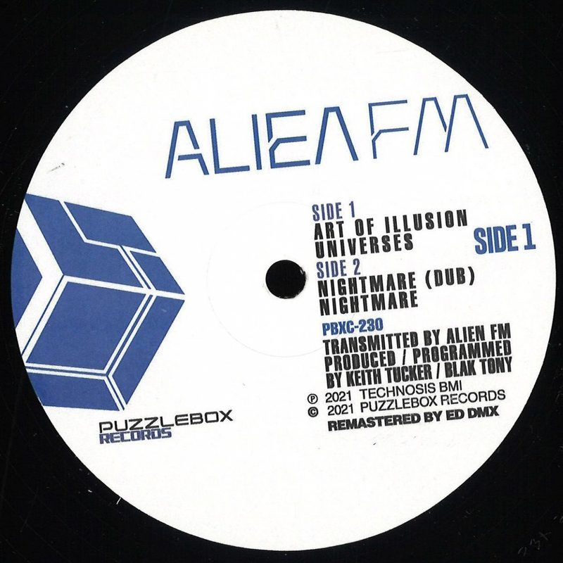 Alien Fm — Original Broadcast 2x12" vinyl cover