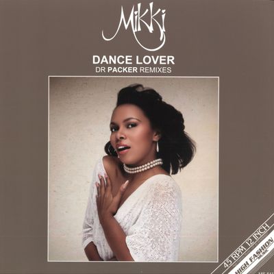Mikki — DANCE LOVER (DR. PACKER REMIXES) vinyl cover