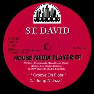 St. David — House Media Player EP vinyl cover