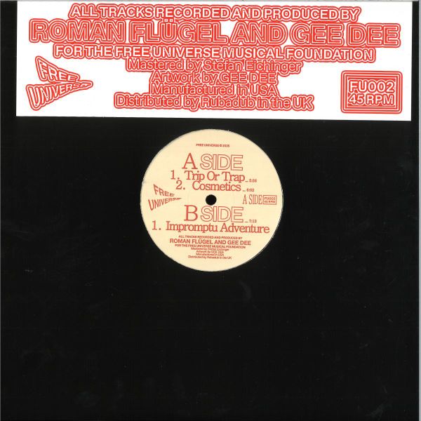 Roman Flügel, Gee Dee — Impromptu Adventure vinyl cover