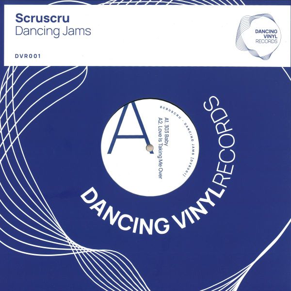 Scruscru — Dancing Jams EP vinyl cover
