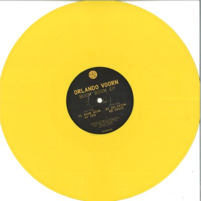 Orlando Voorn — Boom Boom EP vinyl cover
