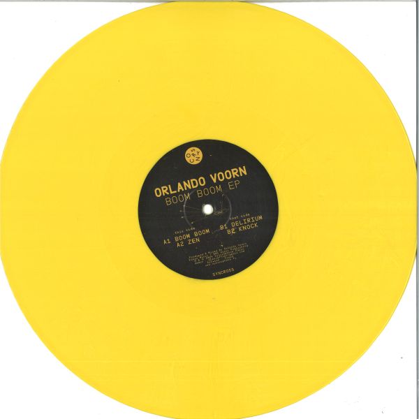 Orlando Voorn — Boom Boom EP vinyl cover