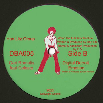 Various Artists — DBA005 LP vinyl cover