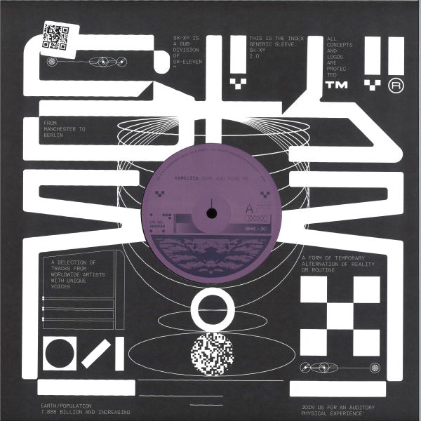 Kameliia — Come and Find Me vinyl cover