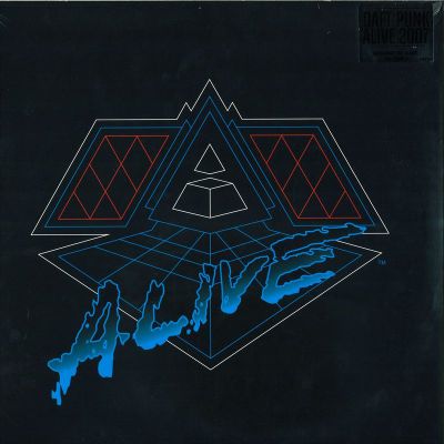 Daft Punk — Alive 2007 (2x12") vinyl cover
