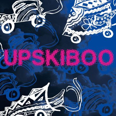 Upskiboo — VI LEGER MED BILER 7" vinyl cover