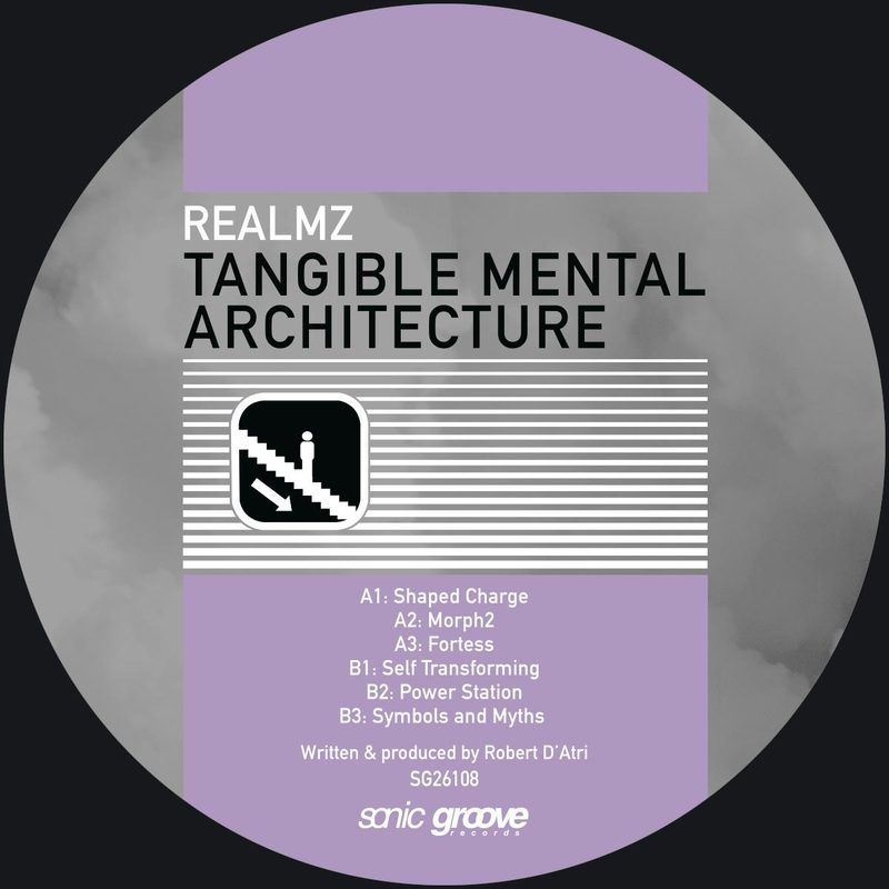 Realmz — Tangible Mental Architecture LP vinyl cover