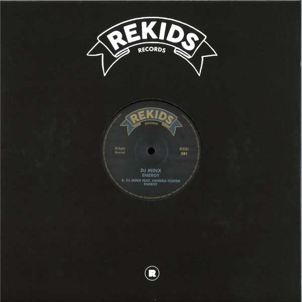 DJ Minx — Energy vinyl cover
