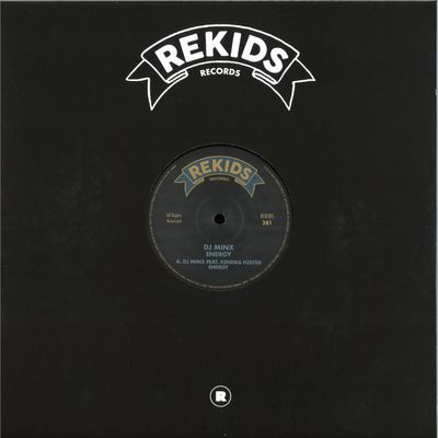 DJ Minx — Energy vinyl cover
