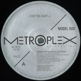 Model 500 — I See The Light / Pick Up The Flow vinyl cover