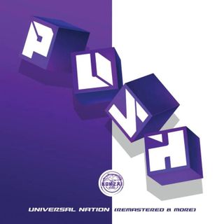 Push — UNIVERSAL NATION  (REMASTERED & MORE) 2x12" vinyl cover