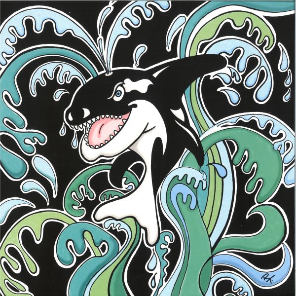 Killer Whale — Rock The Boat EP vinyl cover