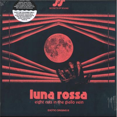 Various — Luna Rossa: Eight Cuts In The Giallo Vein (feat Johnny Jewel / Simple Symmetry / Legowelt / Prefuse vinyl cover