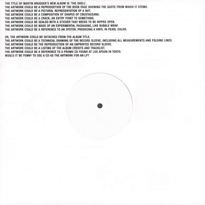 Martin Brugger — The Shell (LP) vinyl cover