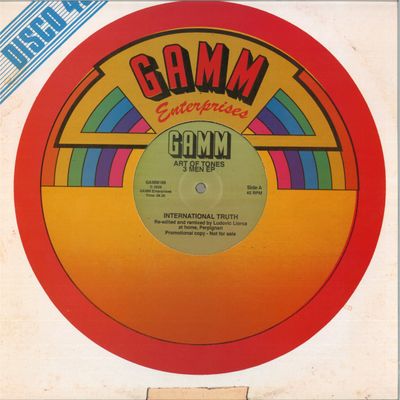 Art Of Tones — 3 MEN EP vinyl cover