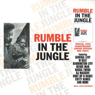 Various — Rumble In The Jungle LP 2x12" vinyl cover