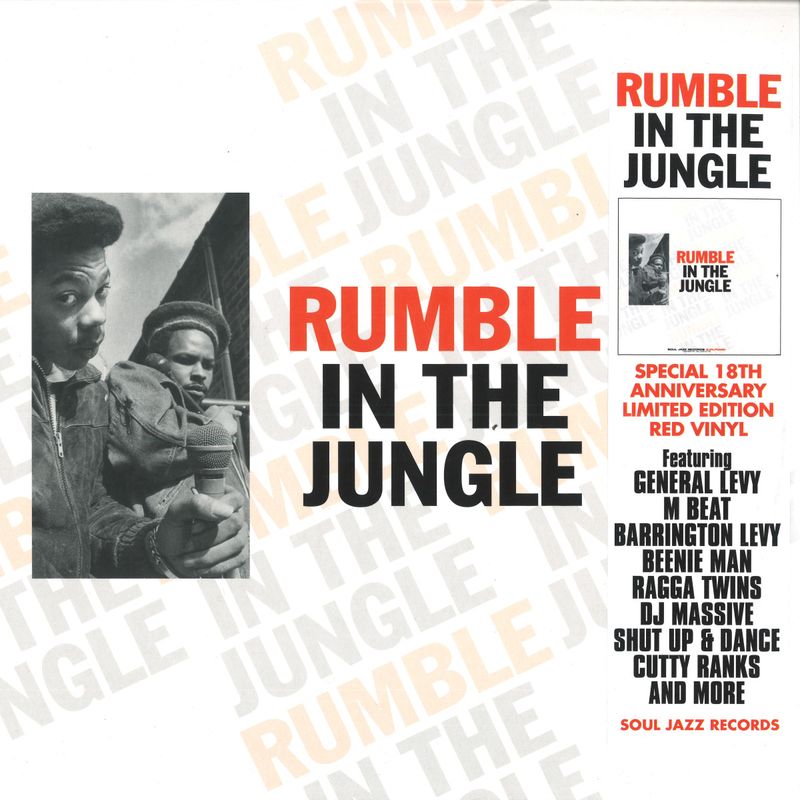 Various — Rumble In The Jungle LP 2x12" vinyl cover