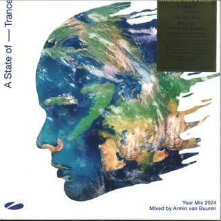 Armin Van Buuren — A State Of Trance Year Mix 2024 LP 3x12" vinyl cover