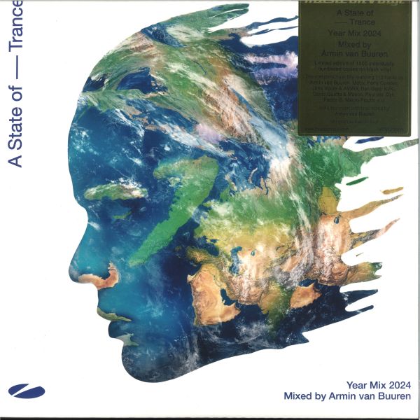 Armin Van Buuren — A State Of Trance Year Mix 2024 LP 3x12" vinyl cover