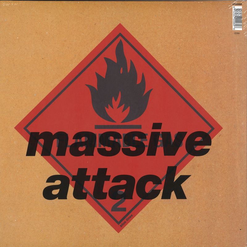 Massive Attack — Blue Lines LP vinyl cover