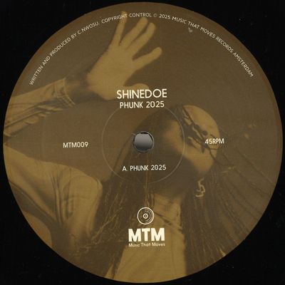Shinedoe — PHUNK 2025 vinyl cover