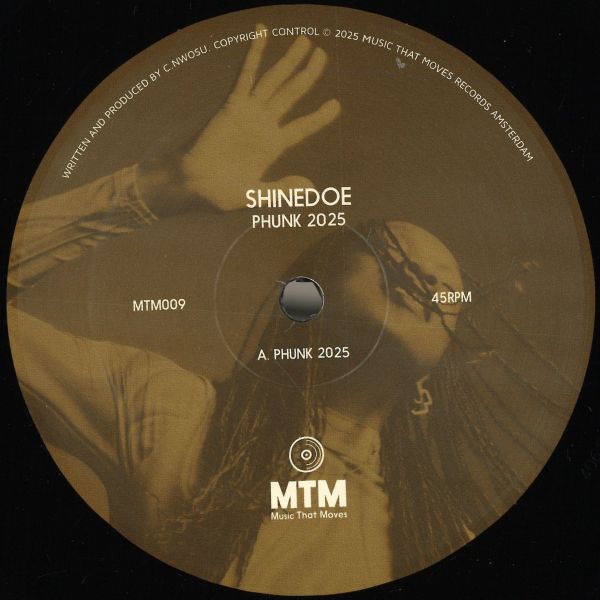 Shinedoe — PHUNK 2025 vinyl cover