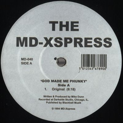 Md X-Press, Cajmere — God Made Me../brighter Days vinyl cover