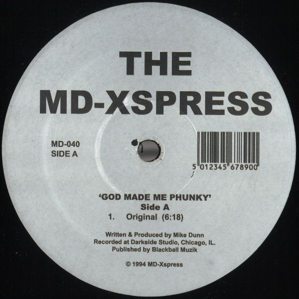Md X-Press, Cajmere — God Made Me../brighter Days vinyl cover