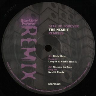 Nesbit — Stay Up Forever The Nesbit Remixes vinyl cover