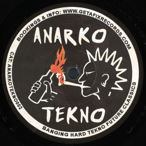 Various — ANARKO TEKNO 002 vinyl cover