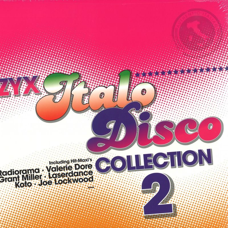 Various — ZYX Italo Disco Collection 2 (2x12") vinyl cover
