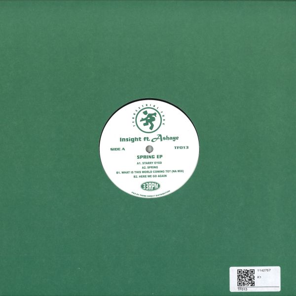 Insight Featuring Ashaye — Spring EP vinyl cover