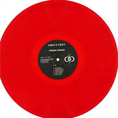 Chris, Cosey — Pagan Tango LP vinyl cover