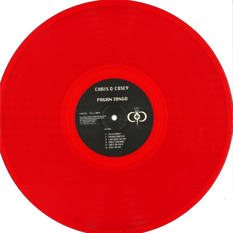 Chris, Cosey — Pagan Tango LP vinyl cover