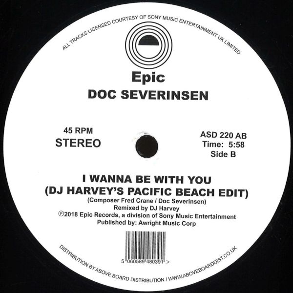 Doc Severinsen — Wanna Be With You vinyl cover