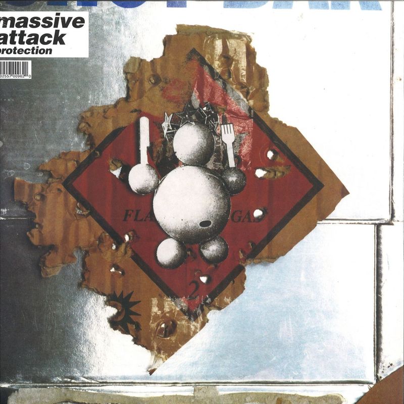 Massive Attack — Protection LP vinyl cover