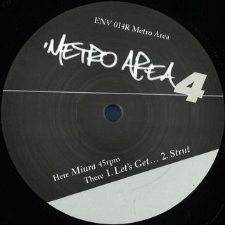 Metro Area — Metro Area Ep 4 vinyl cover