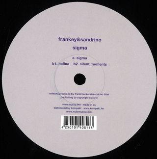 Frankey, Sandrino — Sigma vinyl cover