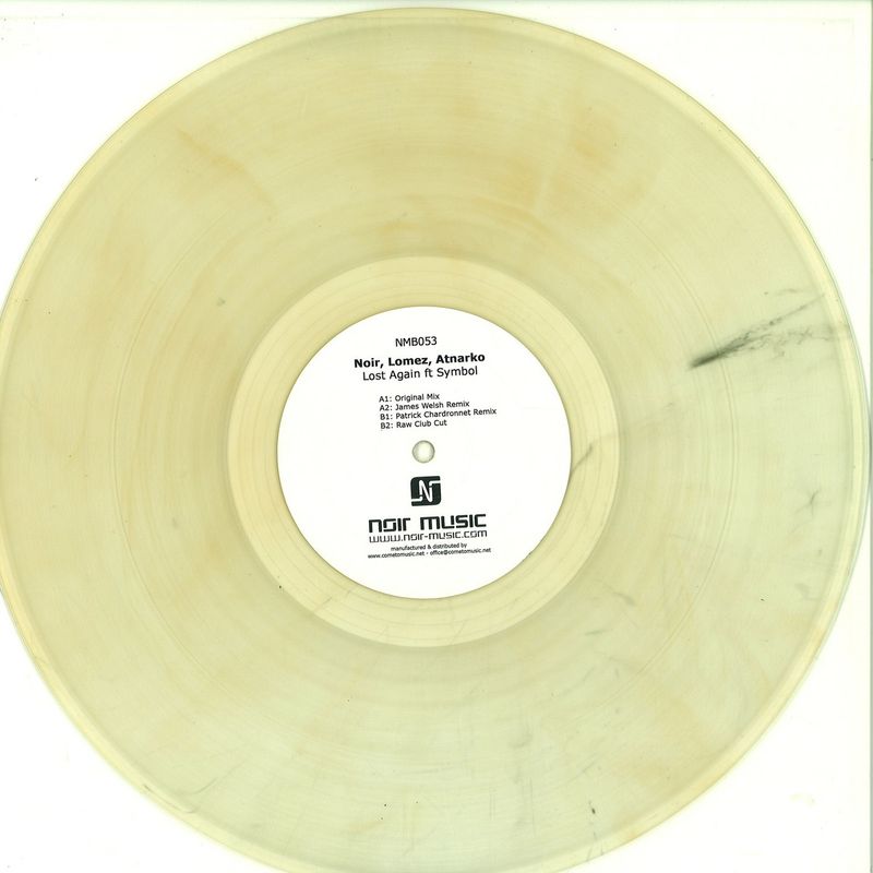 Noir, Lomez, Atnarko — Lost Again Feat. Symbol vinyl cover