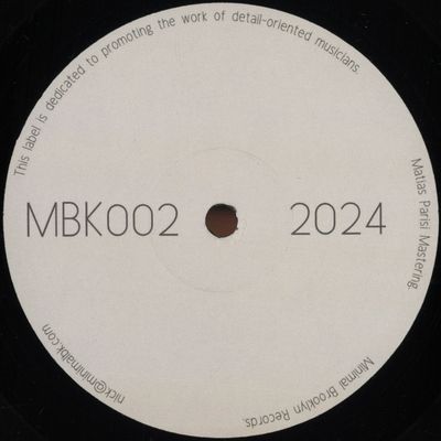 Various — MBK002 vinyl cover