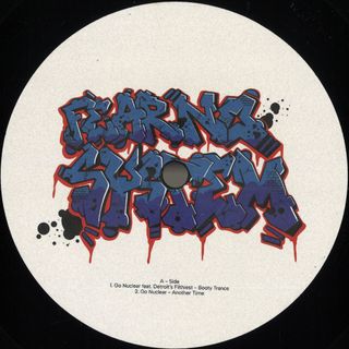 Go Nuclear Featuring Detroit’s Filthiest — Booty Trance EP vinyl cover